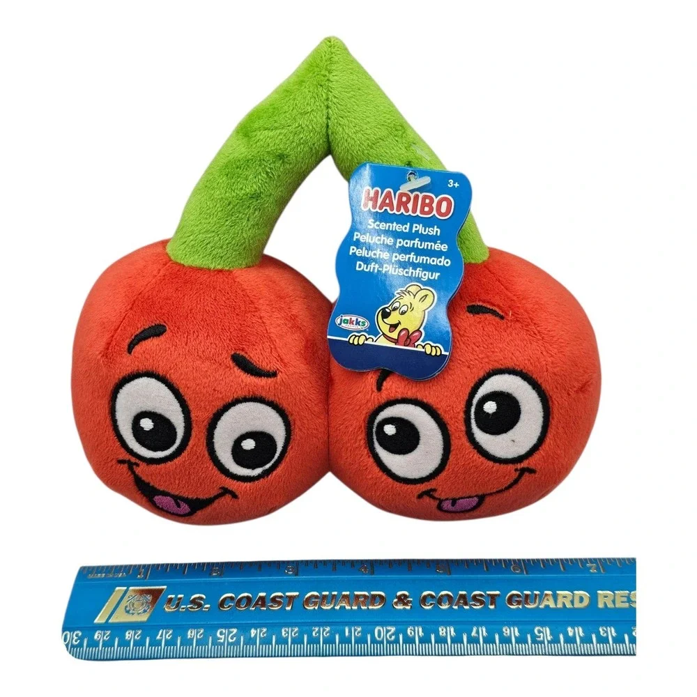 Haribo Cherries Scented Collectible Plush Cherry Candy by Jakks 7